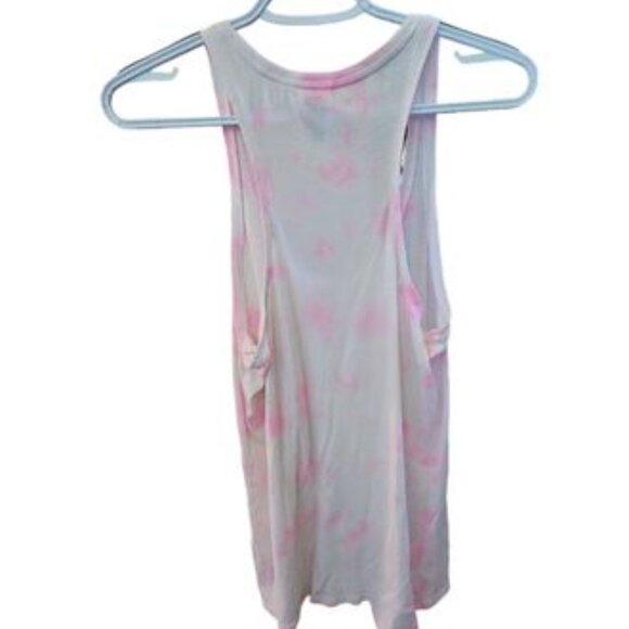 Pink Victorias secret Pink Tie Dye Tank Top Size Medium - Picture 2 of 3